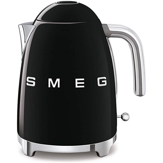 Smeg KLF03BLUK 1.7L Retro Style Kettle - Black