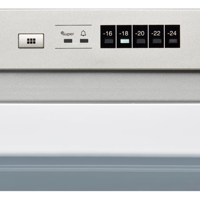 Smeg UKFF18EN2HX Freestanding No Frost Freezer Stainless Steel Door