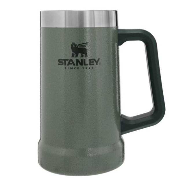Stanley Big Grip Beer Stein 0.7L - Hammertone Green
