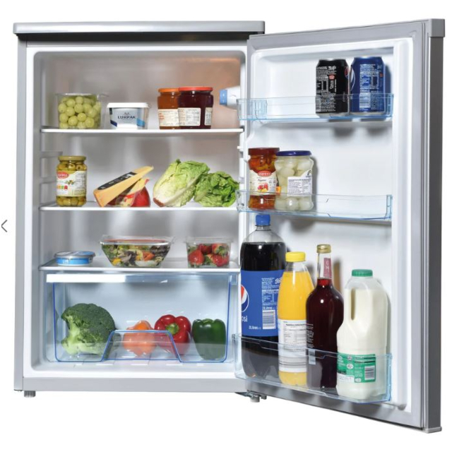 Statesman L255S 55cm Under Counter Larder Fridge - Silver