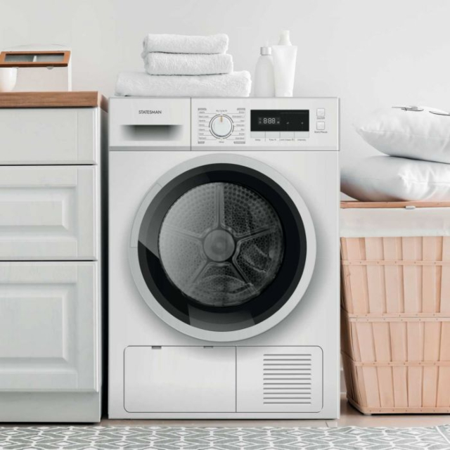 Statesman TCM08W 8kg Condenser Tumble Dryer - White