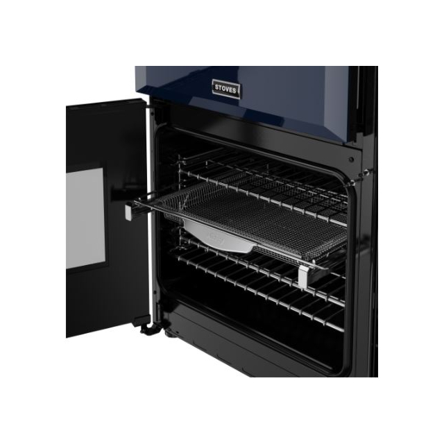 Stoves 444412006 Richmond Deluxe RCA 90DF Dual Fuel Range Cooker - 90cm - Midnight Blue