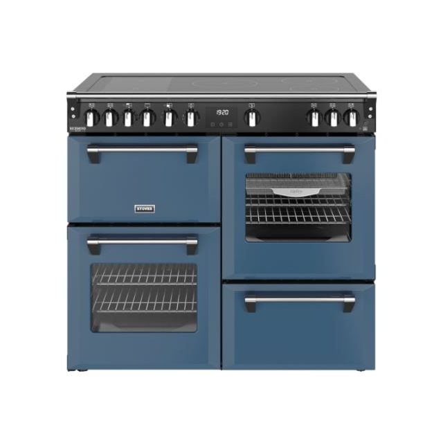 Stoves 444412023 Richmond Deluxe RCA 100Ei RTY Induction Range Cooker - 100cm - Twilight Blue