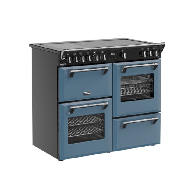 Stoves 444412023 Richmond Deluxe RCA 100Ei RTY Induction Range Cooker - 100cm - Twilight Blue