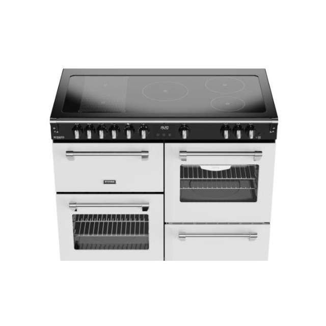 Stoves 444412034 Richmond Deluxe RCA 110Ei RTY Induction Range Cooker - 110cm - Ice White