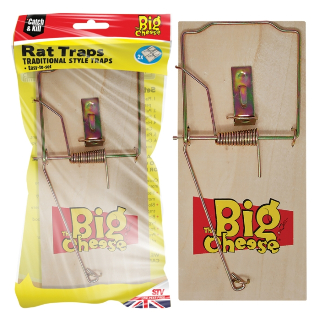The Big Cheese Wooden Rat Trap