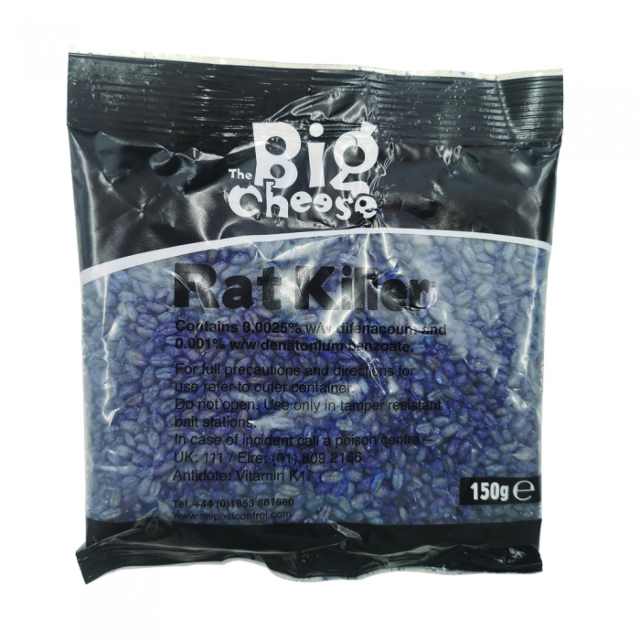 The Big Cheese Rat Killer Grain Bait 150G