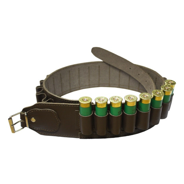 King Cobra Cartridge Belt 20G Leather