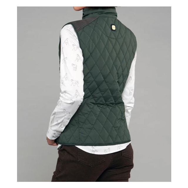 Toggi Storford Quilted Gilet - Dark Khaki 