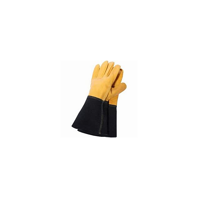 Town & Country Premium Leather Gauntlet Gloves Large