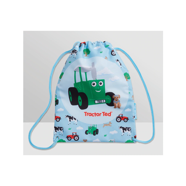 Tractor Ted Drawstring Activity Bag
