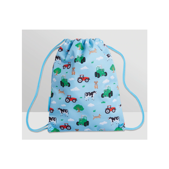 Tractor Ted Drawstring Activity Bag