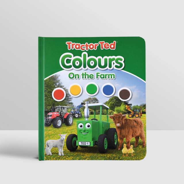 Tractor Ted Colours On The Farm Book