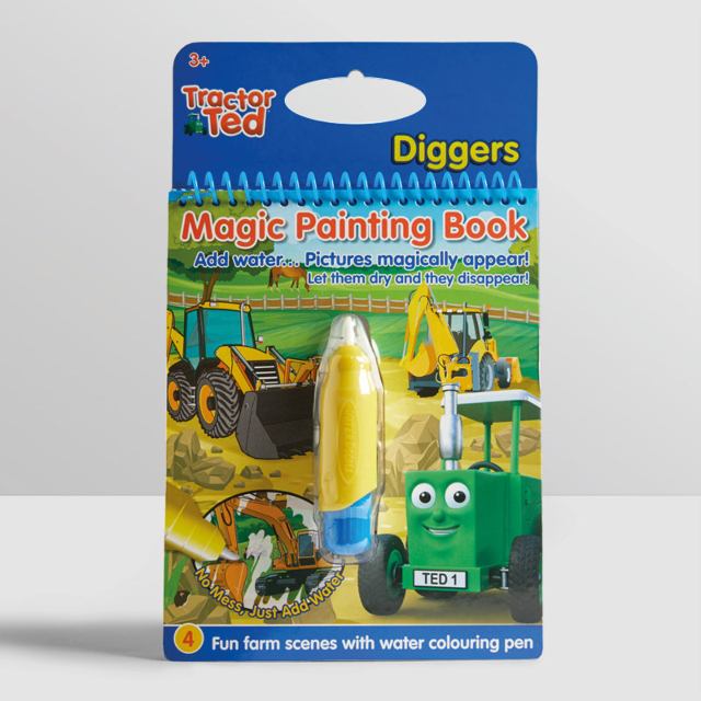 Tractor Ted Diggers Magic painting Book 