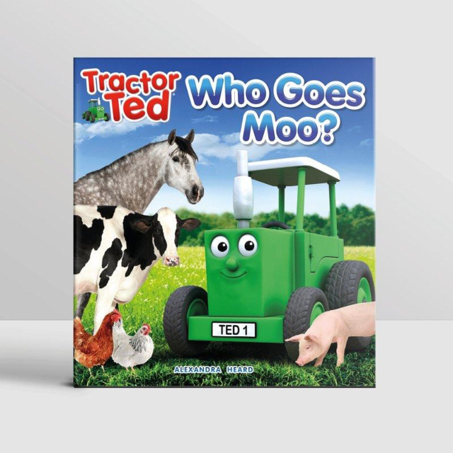 Tractor Ted Book Who Goes Moo