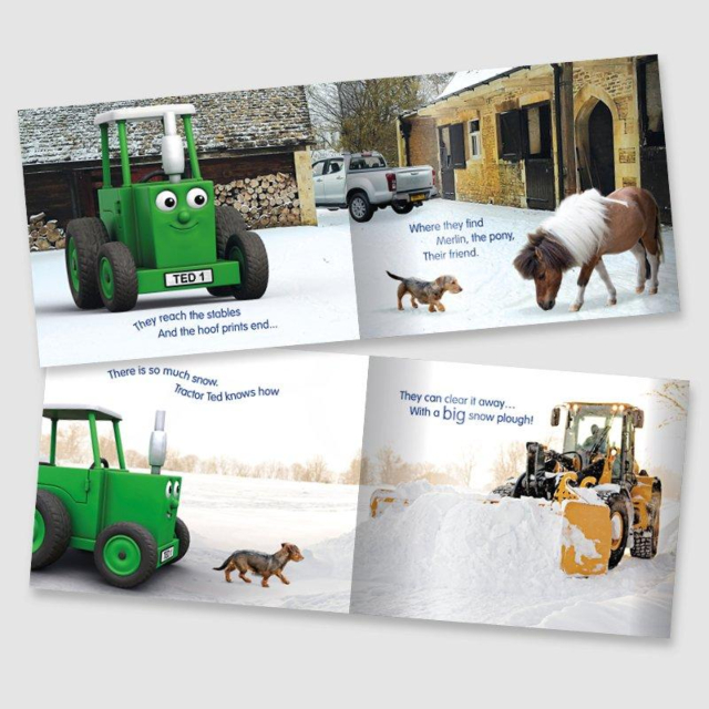 Tractor Ted Book A Winter's Day