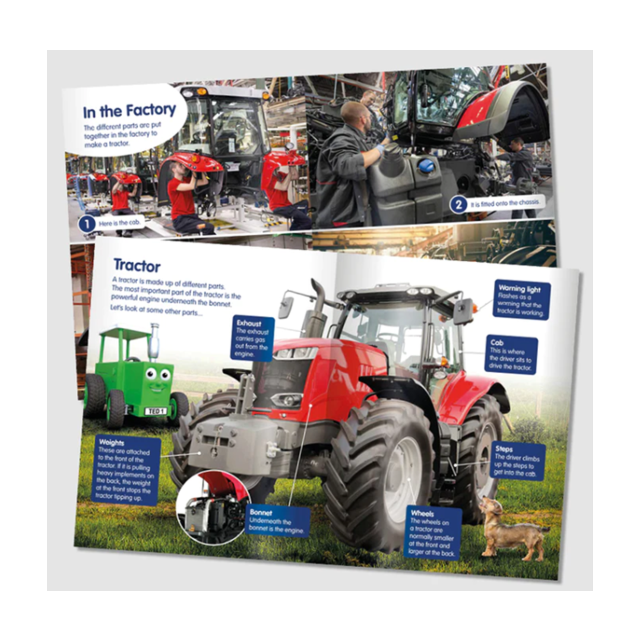 Tractor Ted Fact Book Lets Look At Tractors