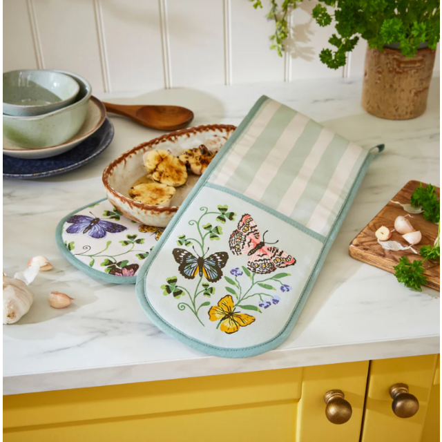 Ulster Weavers Double Oven Glove - Butterfly Grove