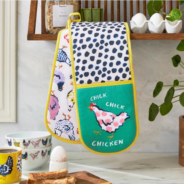 Ulster Weavers Double Oven Glove - Chick Chicken