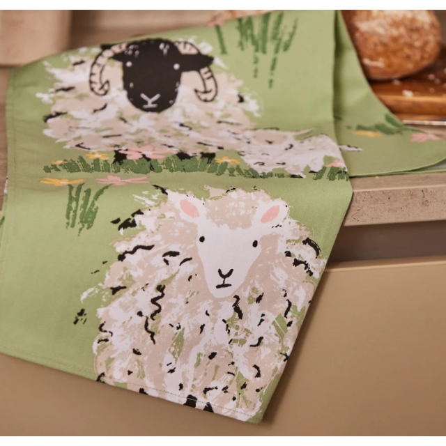 Ulster Weavers Teatowel Cotton - Woolly Sheep