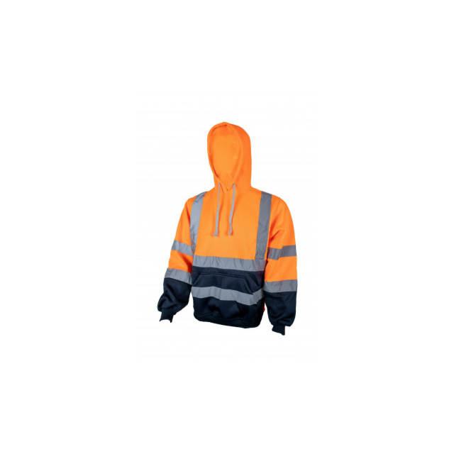 Sherman Hi Vis Hoodie Orange 