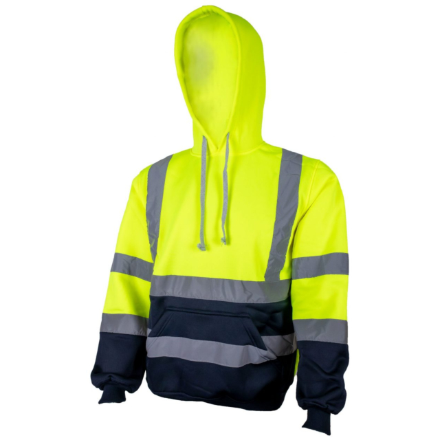 Sherman Hi Vis Hoodie Yellow