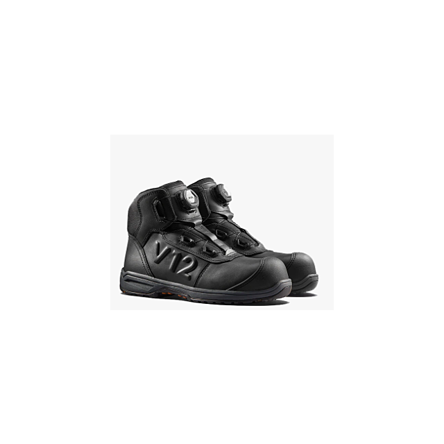 V12 Valiant Safety Boot-Black