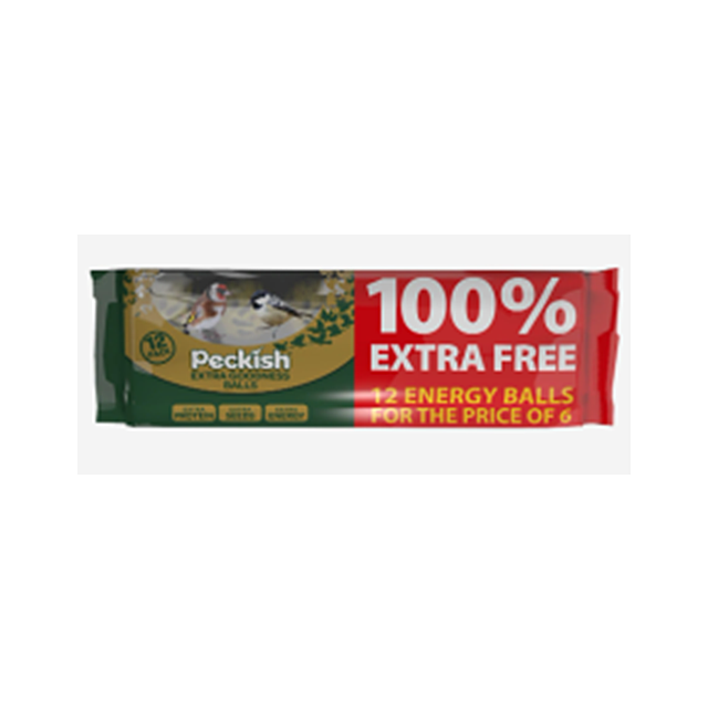 Peckish Extra Goodness Energy Balls 6 pack plus 6 Extra Free