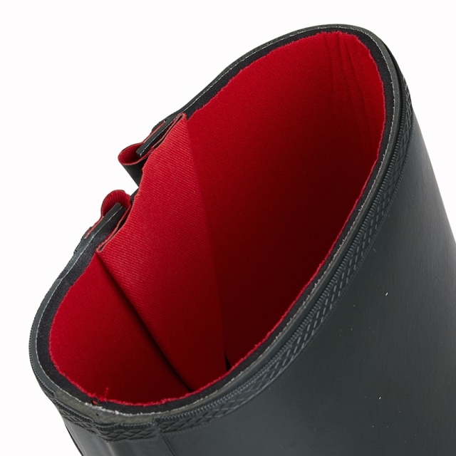 Woodland Neoprene Gusset Wellington - Dark Olive