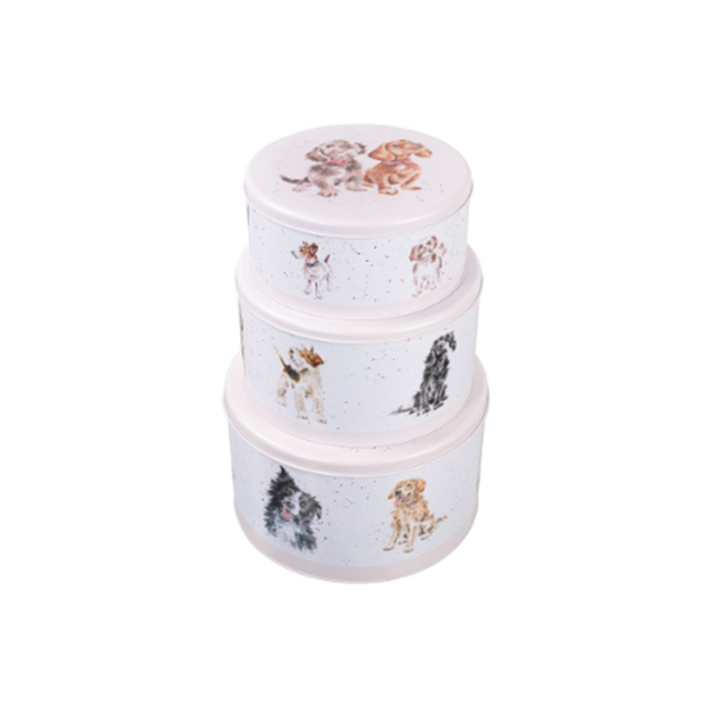 Wrendale Cake Tin Nest A Dogs Life