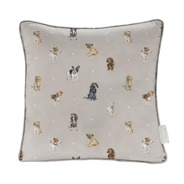 Wrendale 'Blooming with Love' Square Cushion 