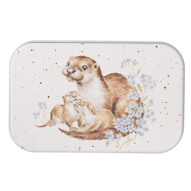 Wrendale Keepsake Tin 'Otterly Adorable'