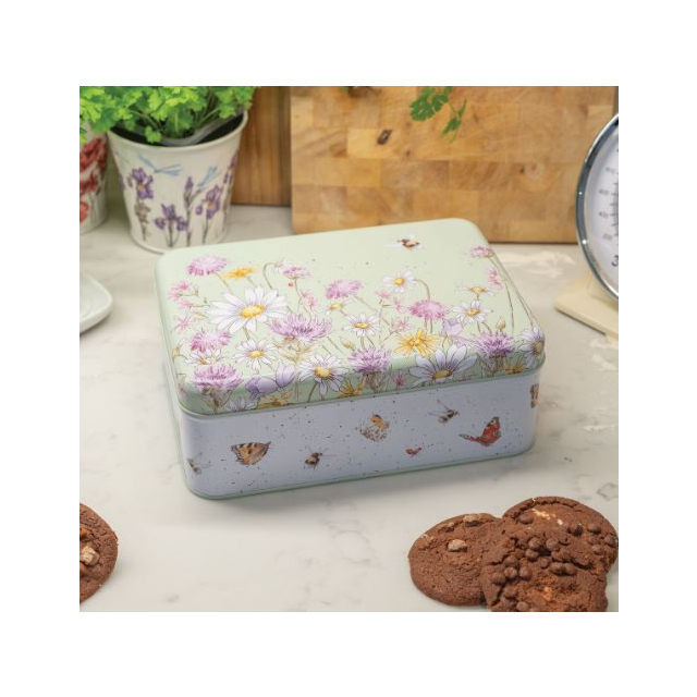 Wrendale Rectangular Tin New Green Lid