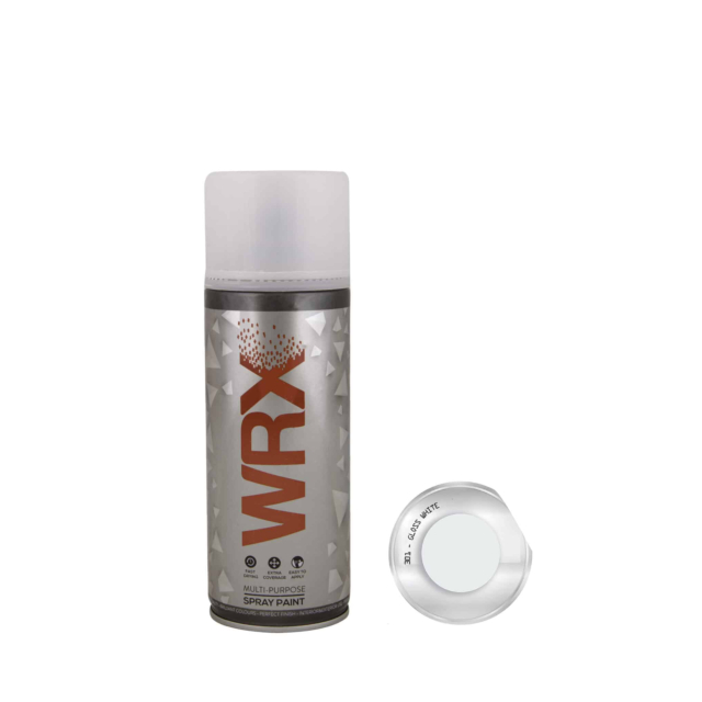 WRX Trade - Gloss white Spray Paint 400ml 