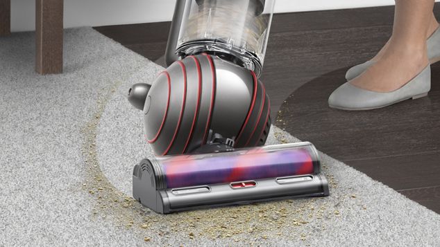 The Dyson Ball steers smoothly around furniture with a gentle turn of the wrist.
